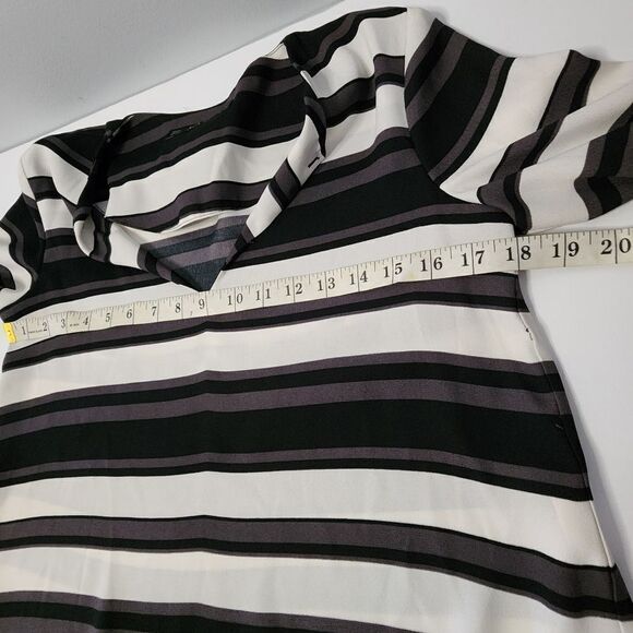 ZARA Ladies womens striped blouse top Size XS - Picture 5 of 6